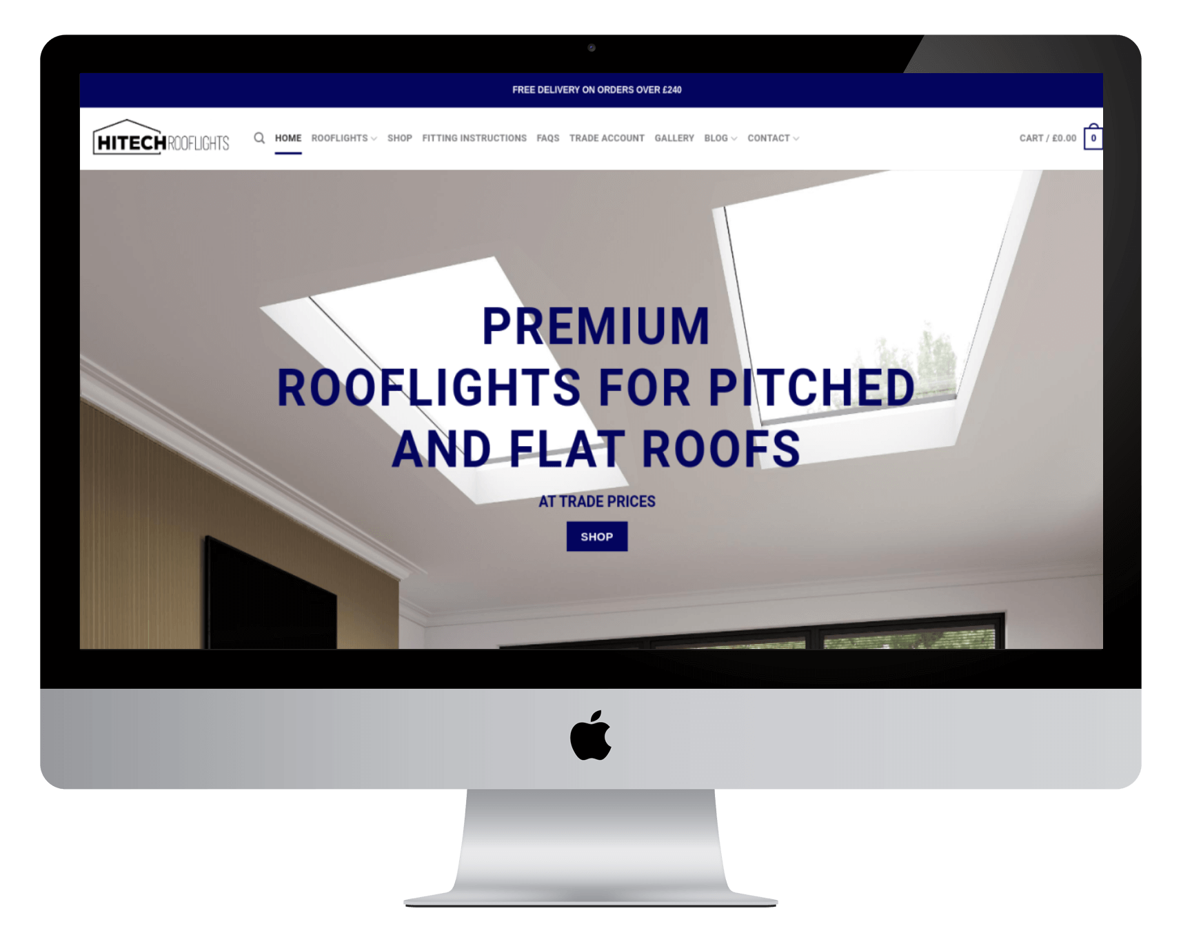 WordPress E-Commerce Website